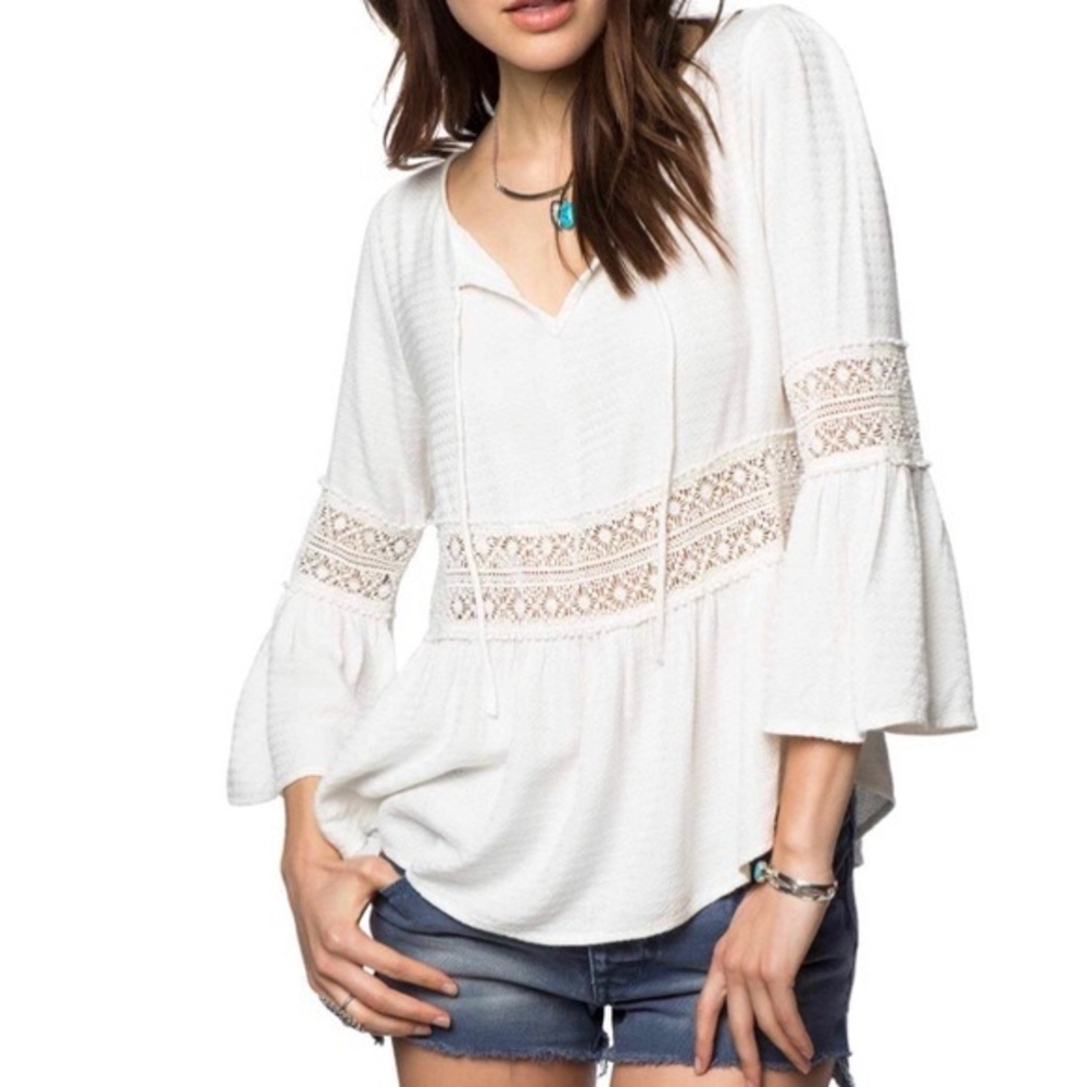 O’Neill white blouse
